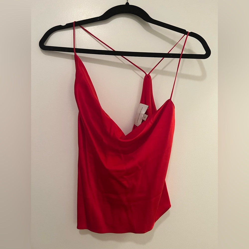 Bardo Collective Red Asymmetrical Top